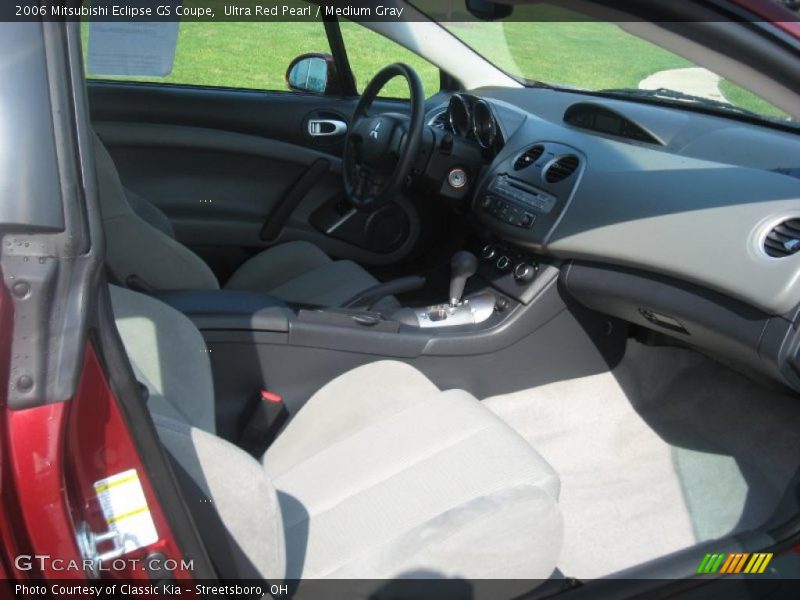 Ultra Red Pearl / Medium Gray 2006 Mitsubishi Eclipse GS Coupe