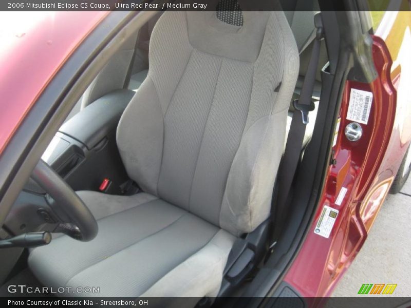 Ultra Red Pearl / Medium Gray 2006 Mitsubishi Eclipse GS Coupe