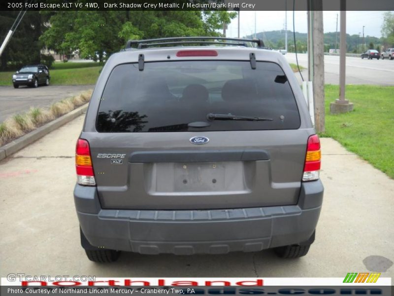 Dark Shadow Grey Metallic / Medium/Dark Flint Grey 2005 Ford Escape XLT V6 4WD