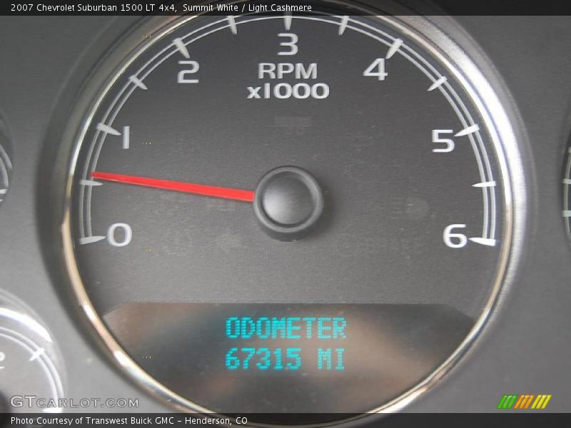 Summit White / Light Cashmere 2007 Chevrolet Suburban 1500 LT 4x4