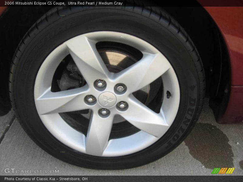 Ultra Red Pearl / Medium Gray 2006 Mitsubishi Eclipse GS Coupe