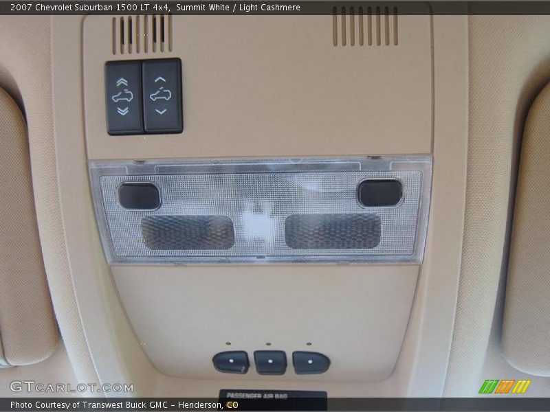 Summit White / Light Cashmere 2007 Chevrolet Suburban 1500 LT 4x4