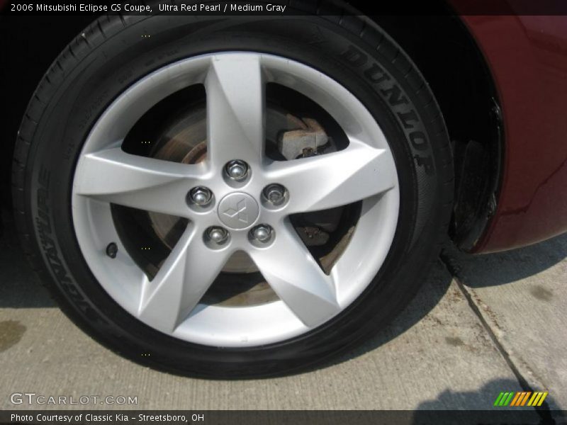 Ultra Red Pearl / Medium Gray 2006 Mitsubishi Eclipse GS Coupe