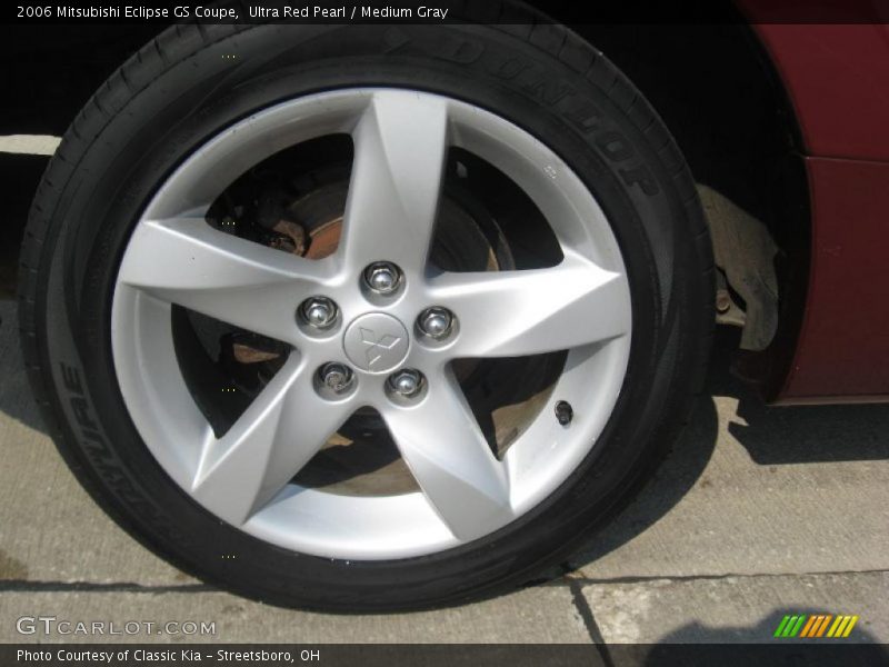 Ultra Red Pearl / Medium Gray 2006 Mitsubishi Eclipse GS Coupe