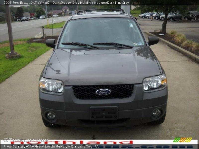 Dark Shadow Grey Metallic / Medium/Dark Flint Grey 2005 Ford Escape XLT V6 4WD