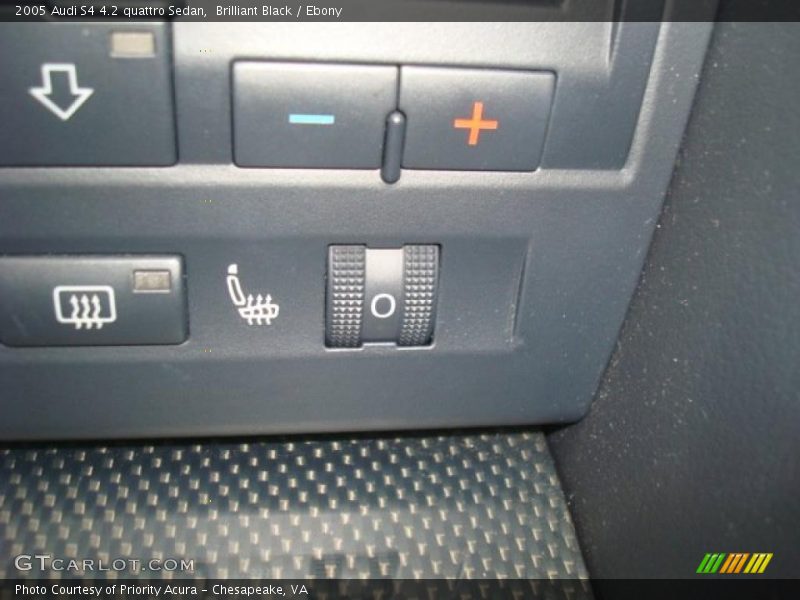 Brilliant Black / Ebony 2005 Audi S4 4.2 quattro Sedan
