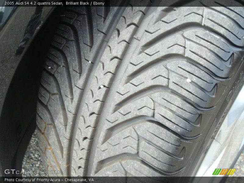 Brilliant Black / Ebony 2005 Audi S4 4.2 quattro Sedan