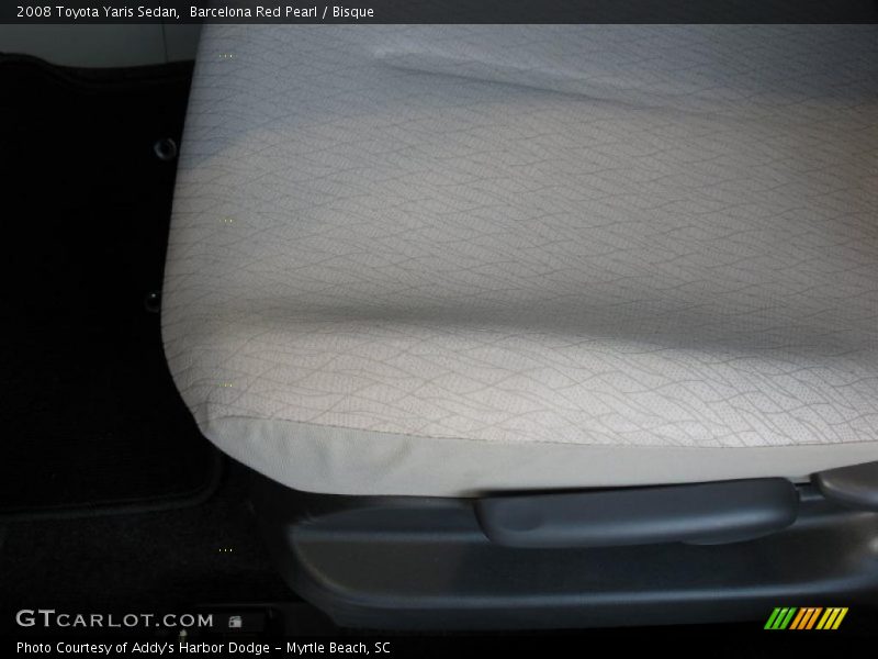 Barcelona Red Pearl / Bisque 2008 Toyota Yaris Sedan