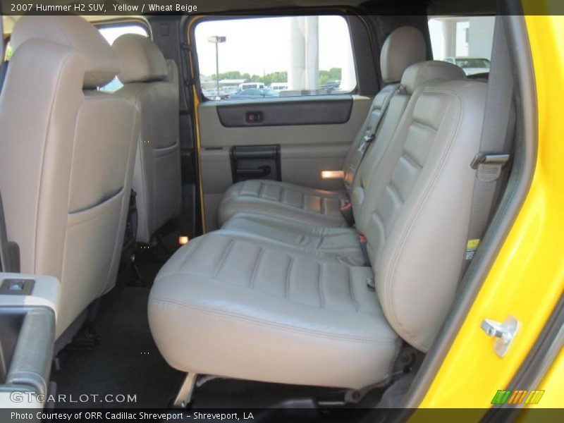 Yellow / Wheat Beige 2007 Hummer H2 SUV