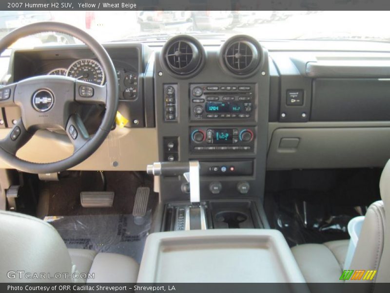 Yellow / Wheat Beige 2007 Hummer H2 SUV