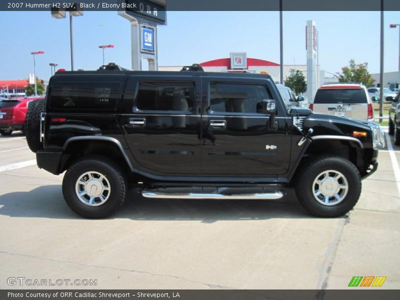 Black / Ebony Black 2007 Hummer H2 SUV