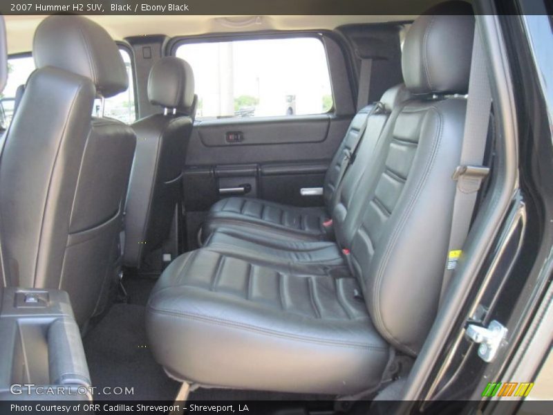 Black / Ebony Black 2007 Hummer H2 SUV