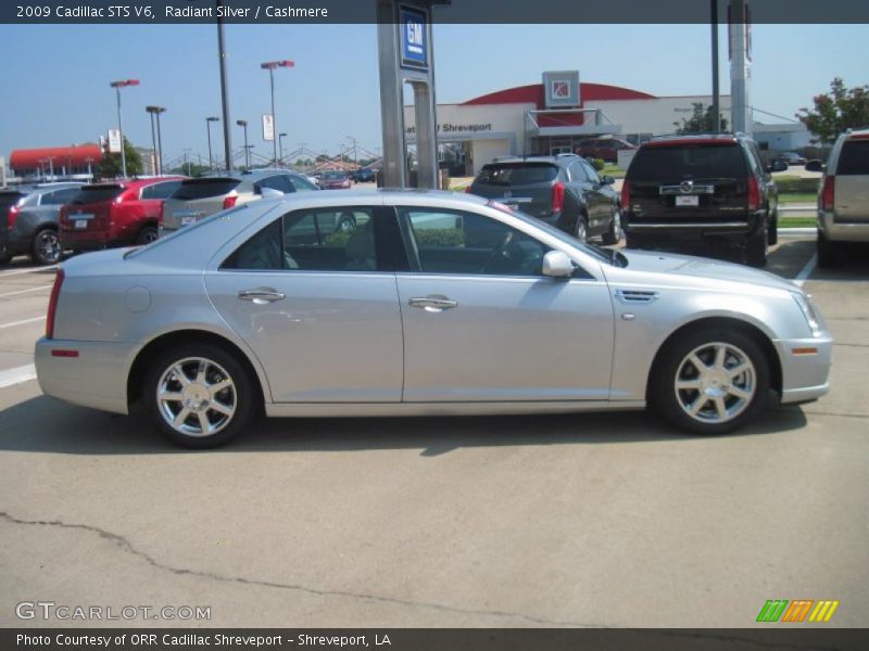 Radiant Silver / Cashmere 2009 Cadillac STS V6