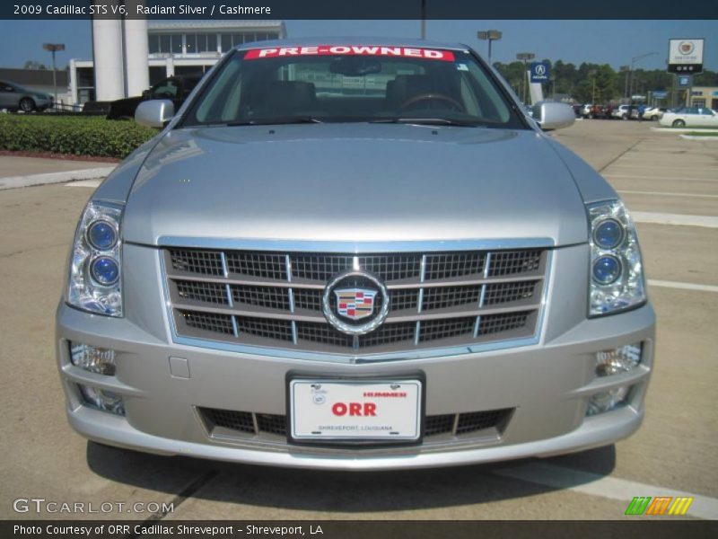 Radiant Silver / Cashmere 2009 Cadillac STS V6