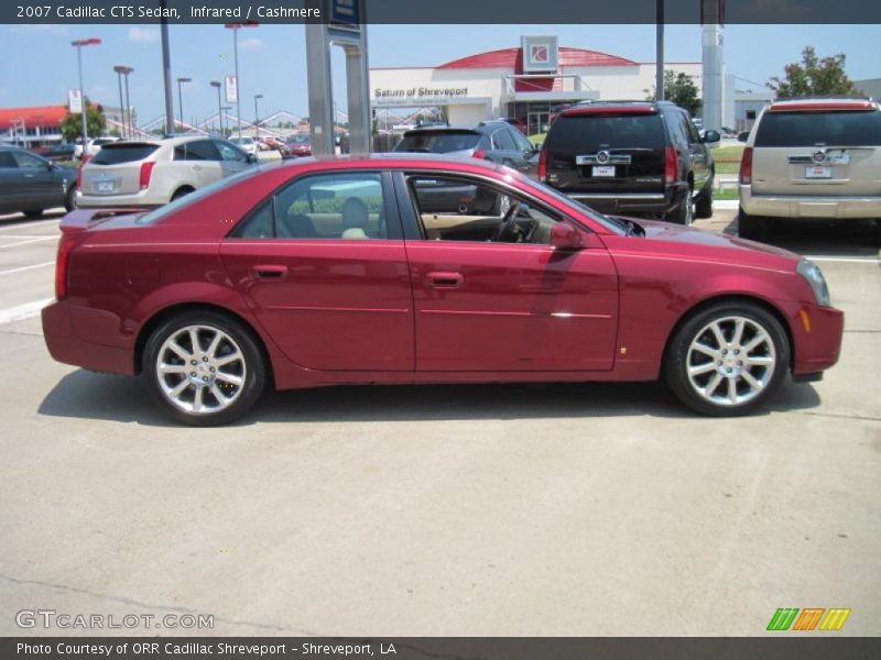 Infrared / Cashmere 2007 Cadillac CTS Sedan
