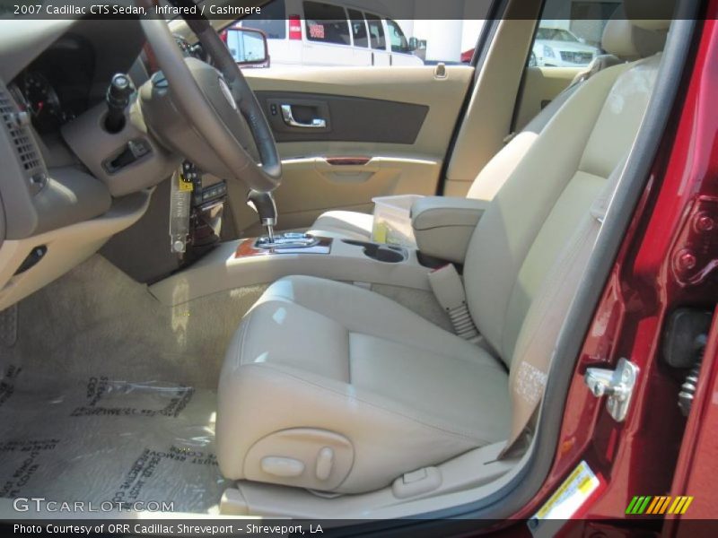 Infrared / Cashmere 2007 Cadillac CTS Sedan