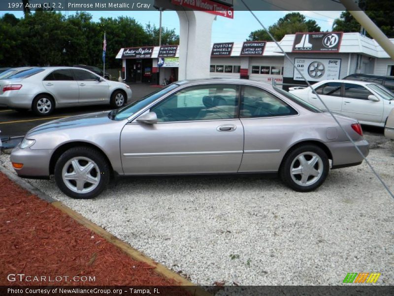 Primrose Mist Metallic / Gray 1997 Acura CL 2.2