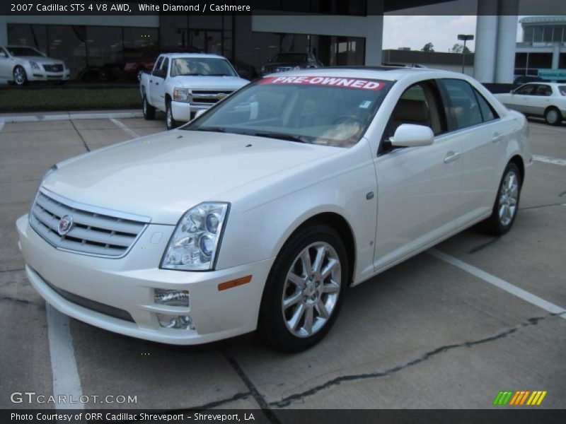 White Diamond / Cashmere 2007 Cadillac STS 4 V8 AWD