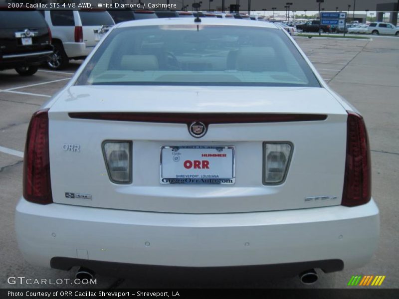 White Diamond / Cashmere 2007 Cadillac STS 4 V8 AWD