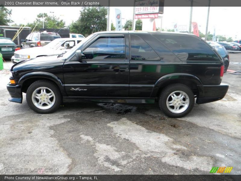 Onyx Black / Graphite 2001 Chevrolet Blazer Xtreme