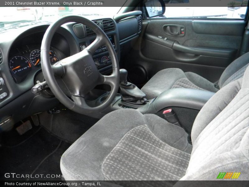 Onyx Black / Graphite 2001 Chevrolet Blazer Xtreme