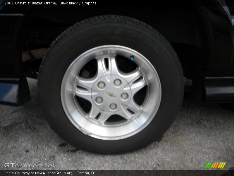 Onyx Black / Graphite 2001 Chevrolet Blazer Xtreme