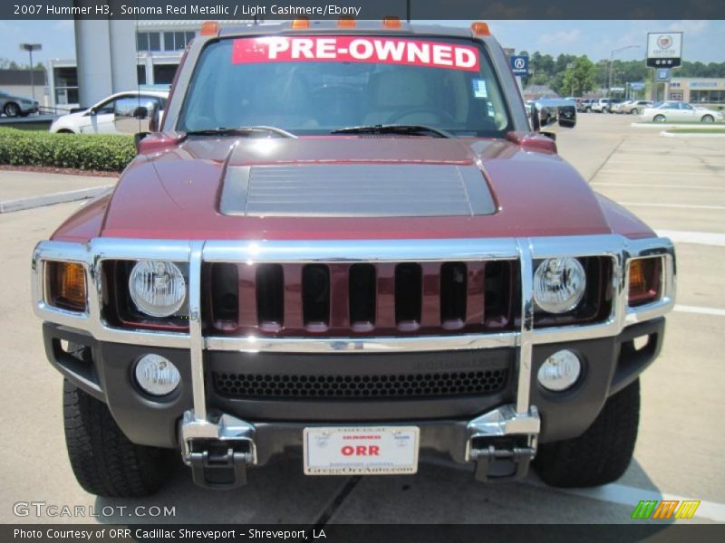 Sonoma Red Metallic / Light Cashmere/Ebony 2007 Hummer H3
