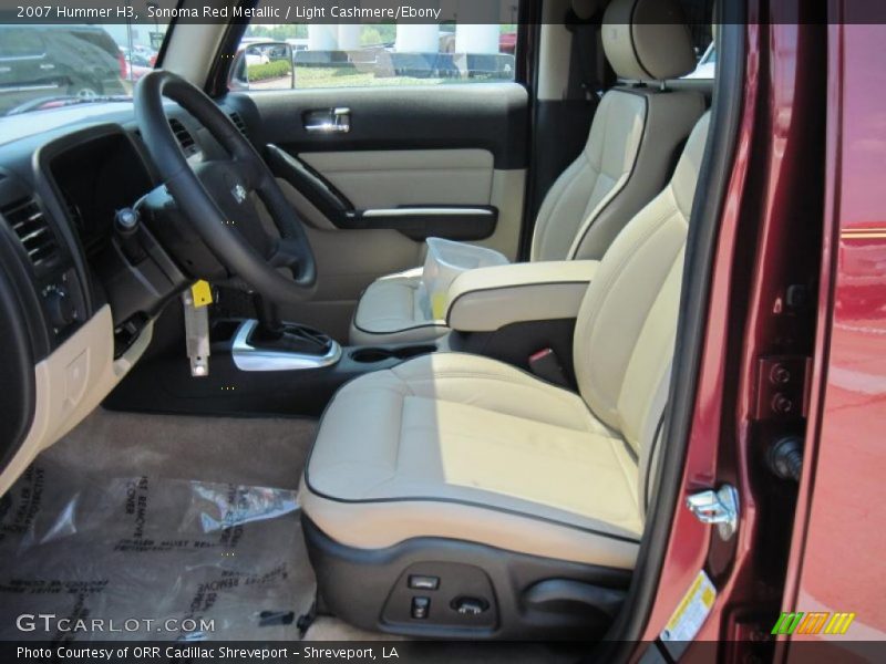 Sonoma Red Metallic / Light Cashmere/Ebony 2007 Hummer H3