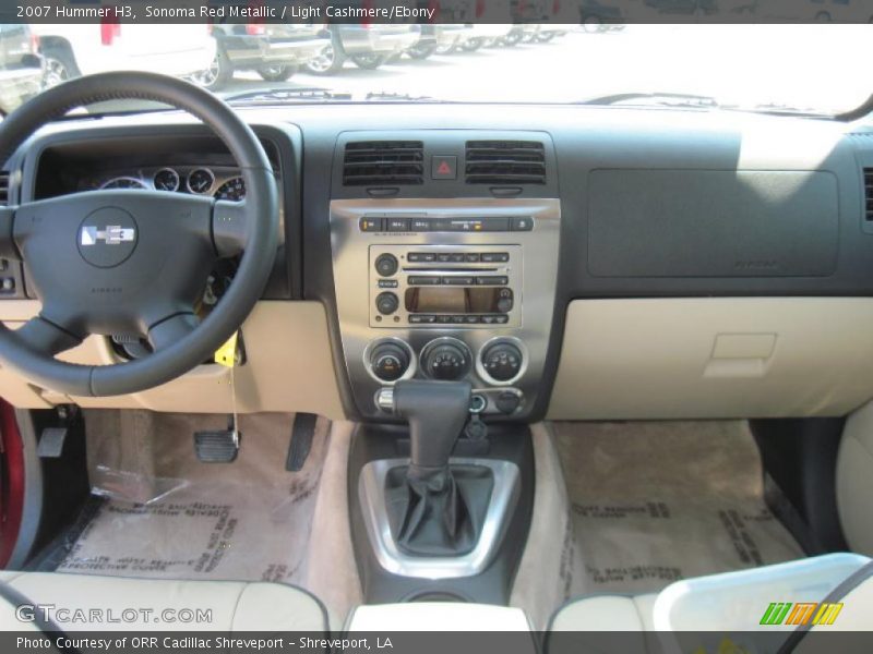 Sonoma Red Metallic / Light Cashmere/Ebony 2007 Hummer H3