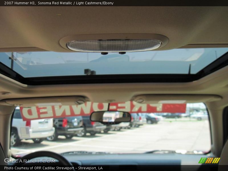 Sonoma Red Metallic / Light Cashmere/Ebony 2007 Hummer H3