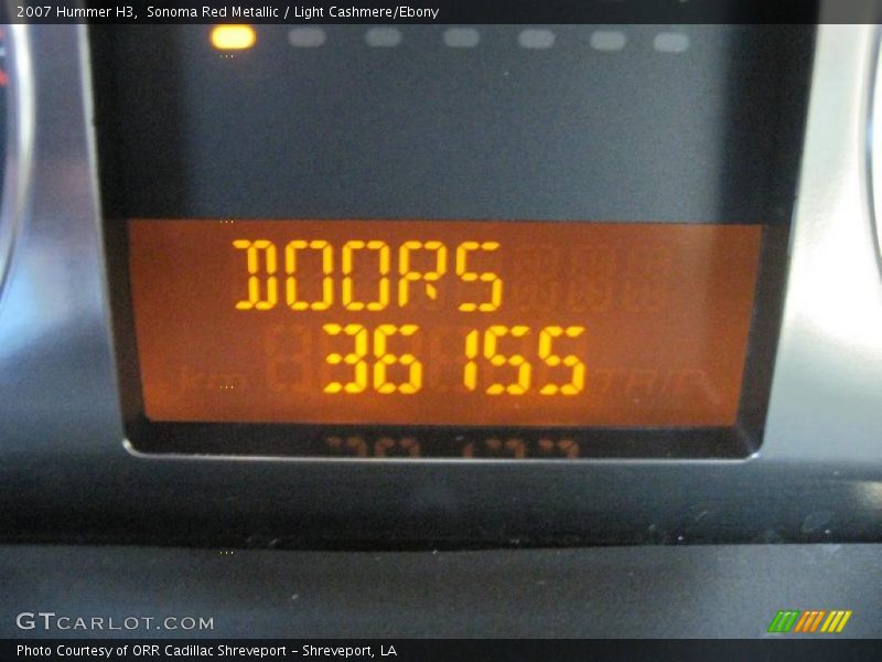 Sonoma Red Metallic / Light Cashmere/Ebony 2007 Hummer H3