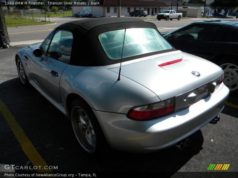 Titanium Silver Metallic / Black 1999 BMW M Roadster