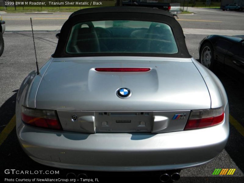 Titanium Silver Metallic / Black 1999 BMW M Roadster