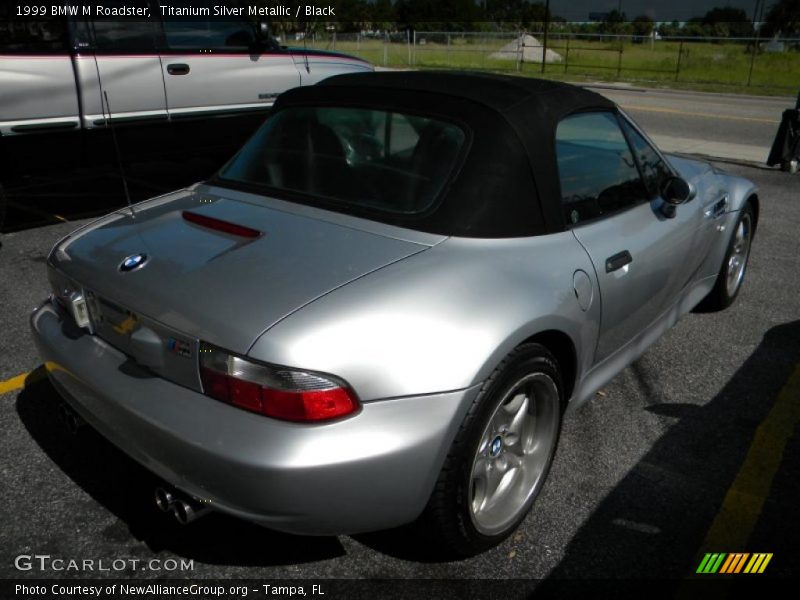 Titanium Silver Metallic / Black 1999 BMW M Roadster