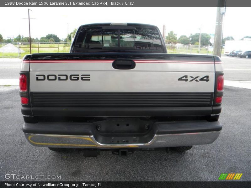Black / Gray 1998 Dodge Ram 1500 Laramie SLT Extended Cab 4x4