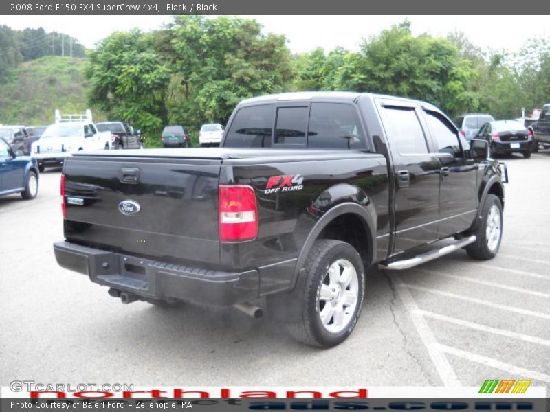 Black / Black 2008 Ford F150 FX4 SuperCrew 4x4