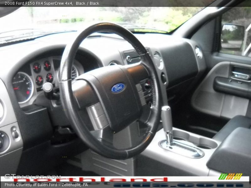 Black / Black 2008 Ford F150 FX4 SuperCrew 4x4