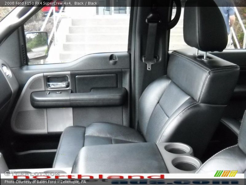 Black / Black 2008 Ford F150 FX4 SuperCrew 4x4