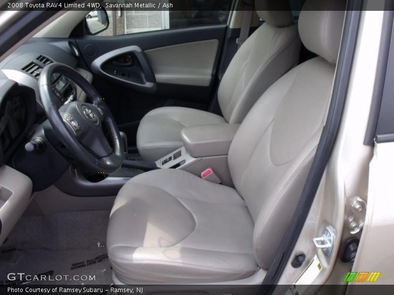 Savannah Metallic / Ash 2008 Toyota RAV4 Limited 4WD