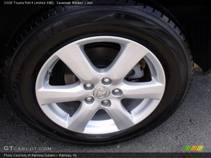 Savannah Metallic / Ash 2008 Toyota RAV4 Limited 4WD