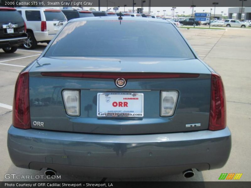 Stealth Gray / Light Gray 2006 Cadillac STS V6