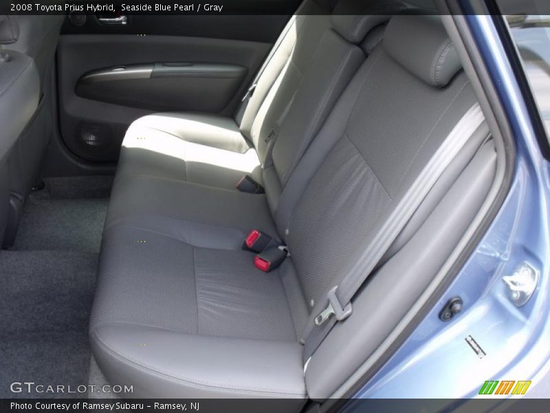 Seaside Blue Pearl / Gray 2008 Toyota Prius Hybrid