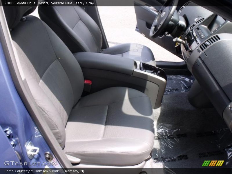 Seaside Blue Pearl / Gray 2008 Toyota Prius Hybrid