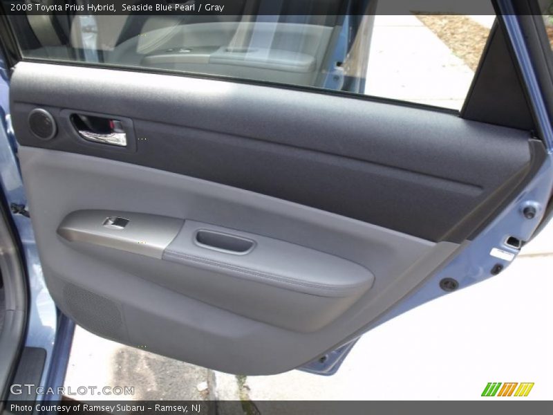 Seaside Blue Pearl / Gray 2008 Toyota Prius Hybrid