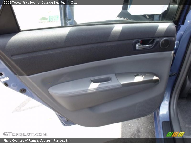 Seaside Blue Pearl / Gray 2008 Toyota Prius Hybrid