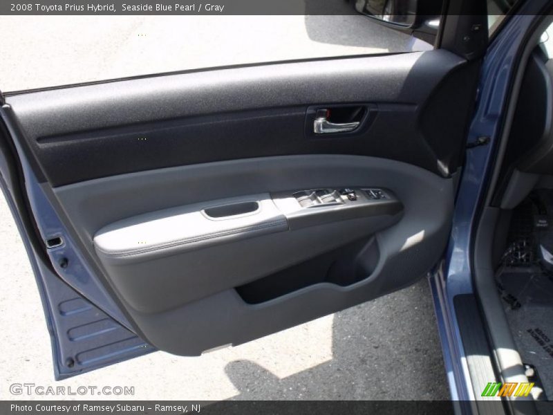 Seaside Blue Pearl / Gray 2008 Toyota Prius Hybrid