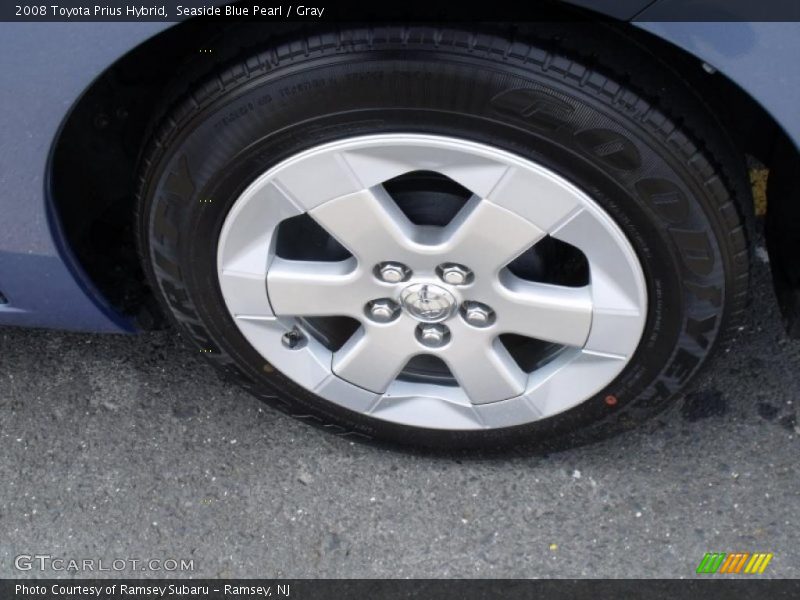 Seaside Blue Pearl / Gray 2008 Toyota Prius Hybrid