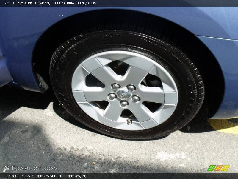 Seaside Blue Pearl / Gray 2008 Toyota Prius Hybrid
