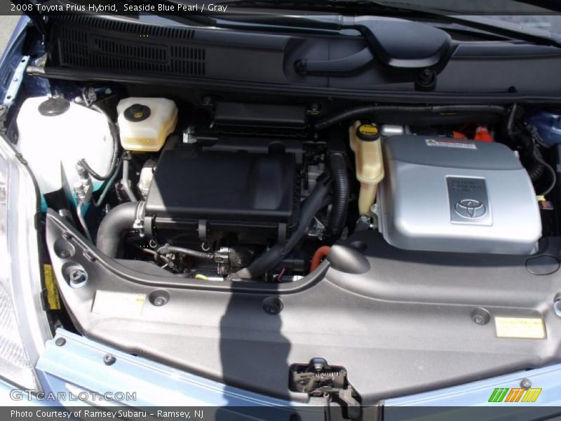 Seaside Blue Pearl / Gray 2008 Toyota Prius Hybrid