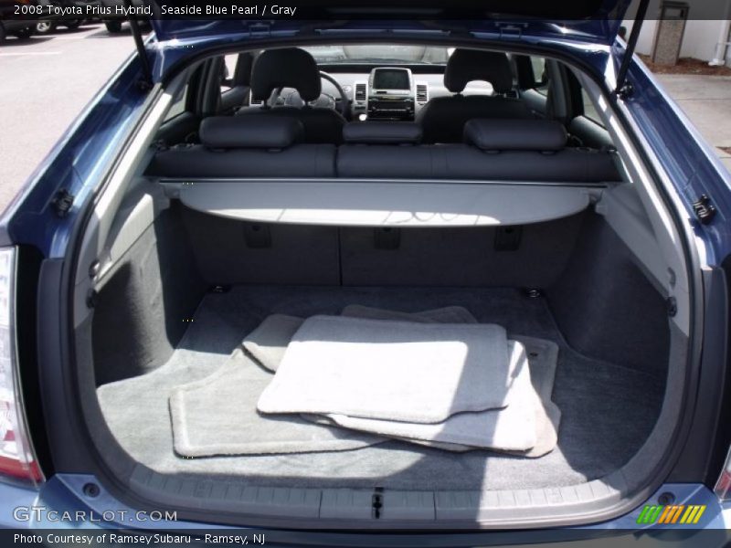 Seaside Blue Pearl / Gray 2008 Toyota Prius Hybrid